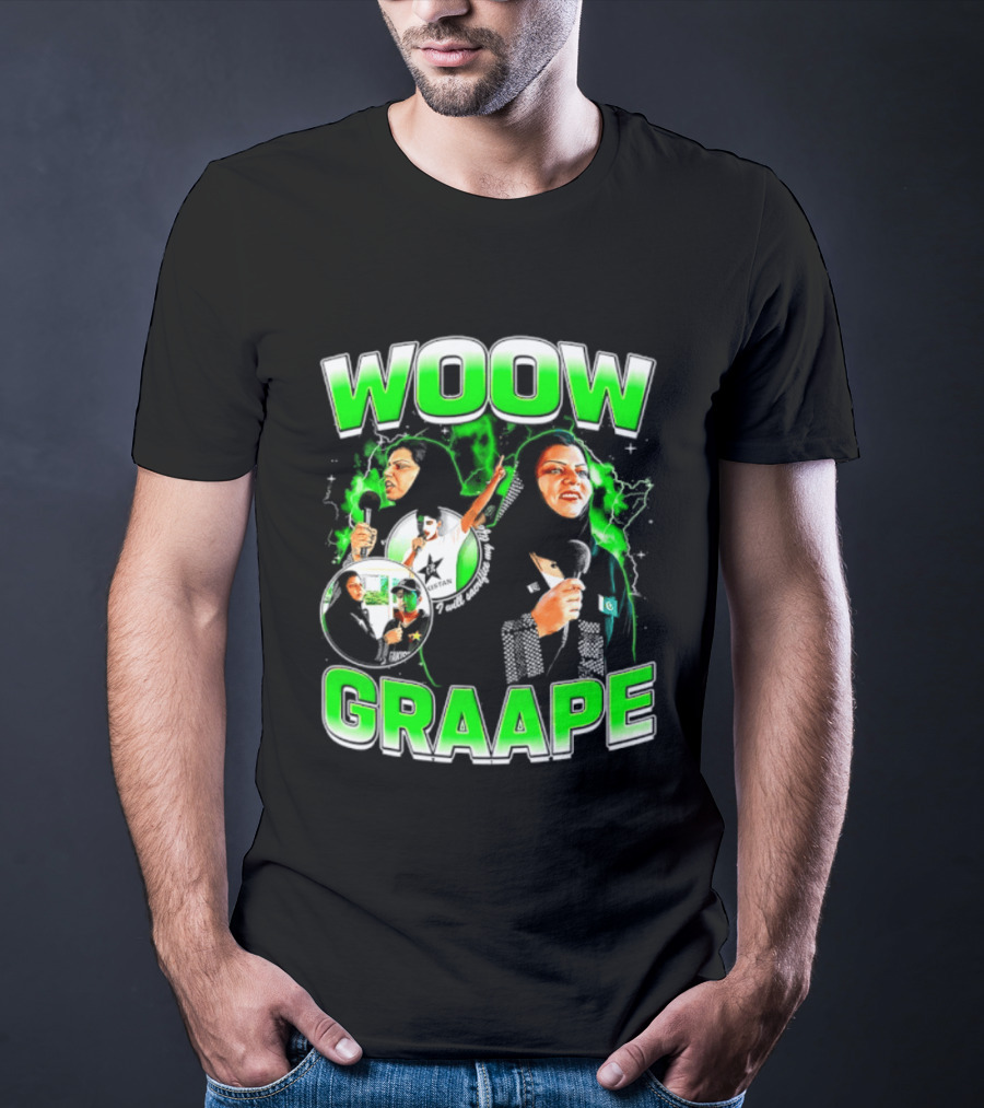 WOOW Graape I Will Sacrifice My Life For Pakistan Enthusiastically T-Shirt