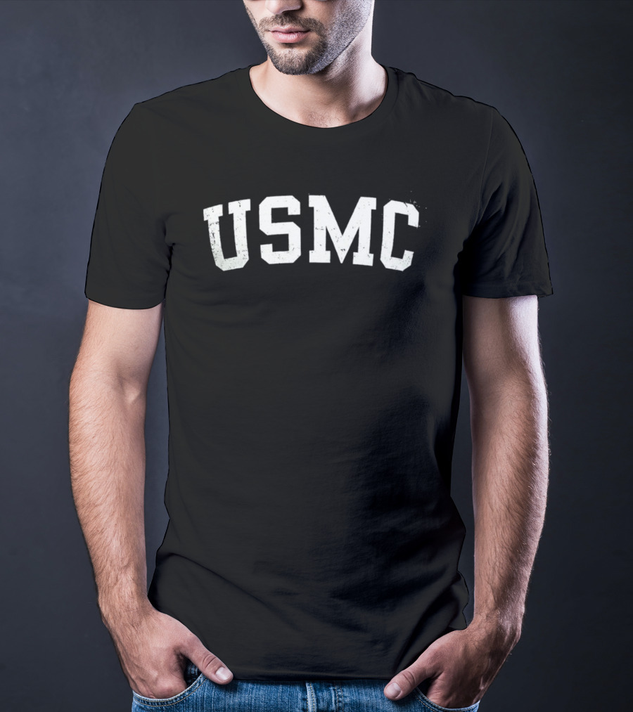 Zac Efron USMC Vintage Military T-Shirt