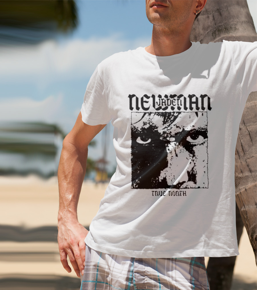 Newman Jaden True North Alternative Rock Band Face T-Shirt