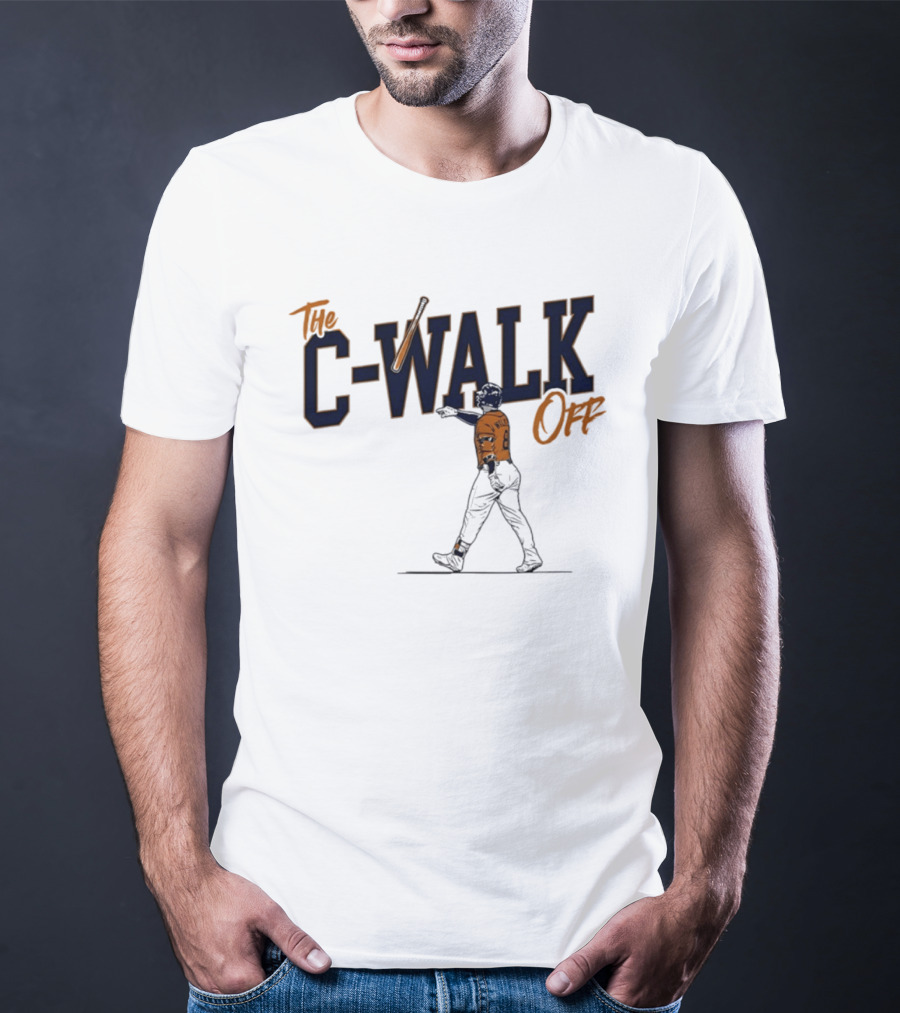 The C Walk Off Christian Walker Houston Astros 2026 MLB Baseball Fan T-Shirt
