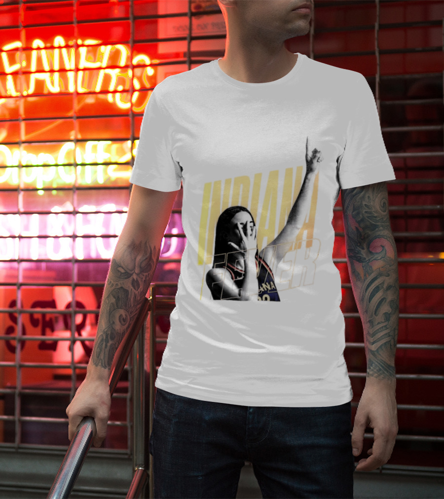 Indiana Fever Caitlin Clark Pointing Indiana Player Gesture T-Shirt