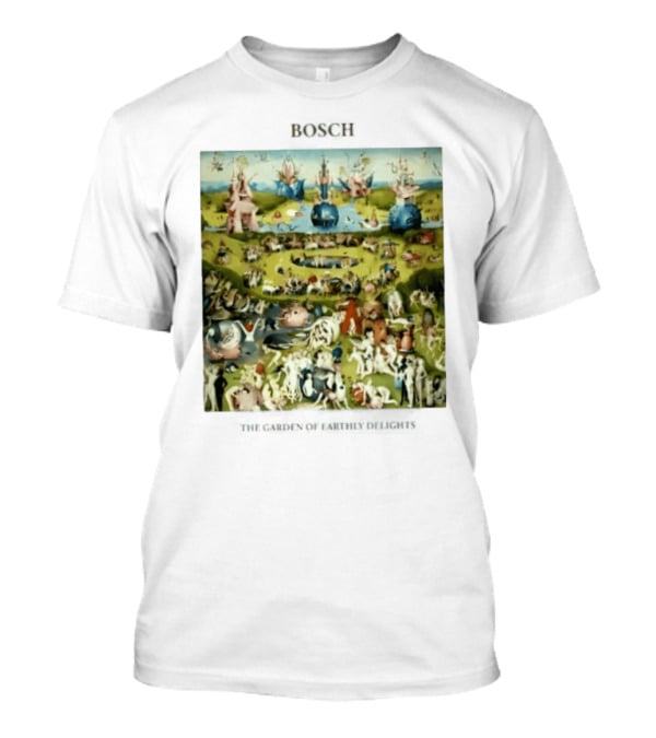 Bosch The Garden Of Earthly Delights Painting T-Shirt