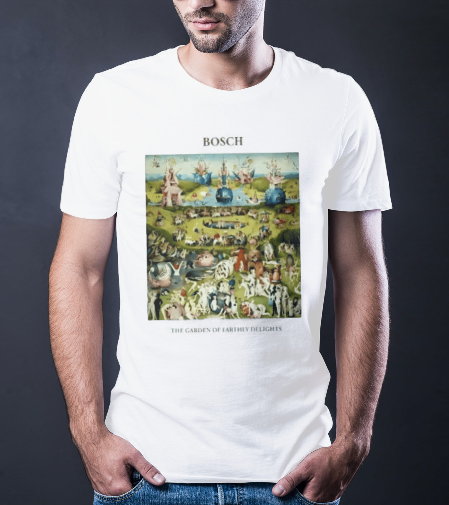 Bosch The Garden Of Earthly Delights Painting T-Shirt
