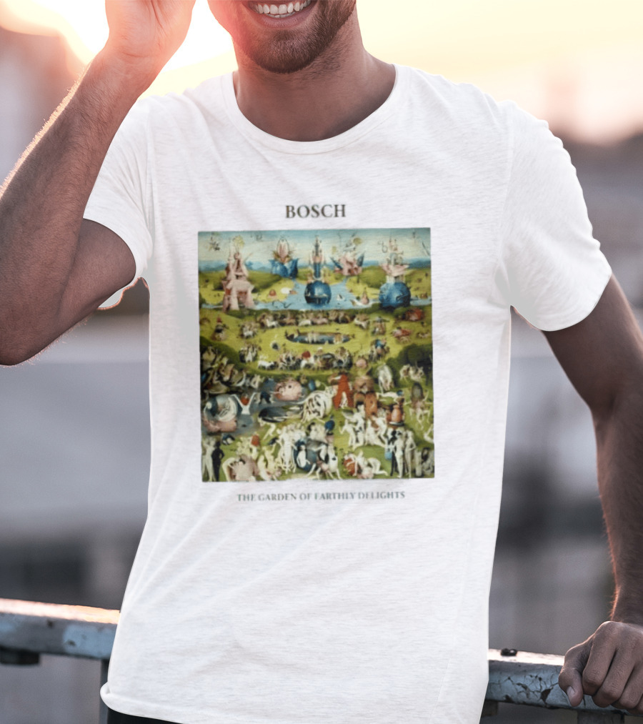 Bosch The Garden Of Earthly Delights Painting T-Shirt