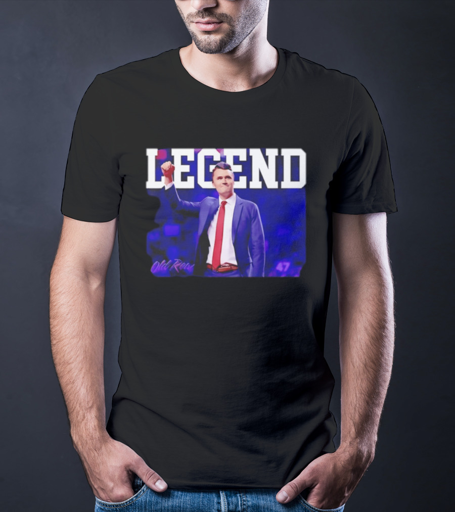 Charlie Kirk Old Row Legend 47 T-Shirt