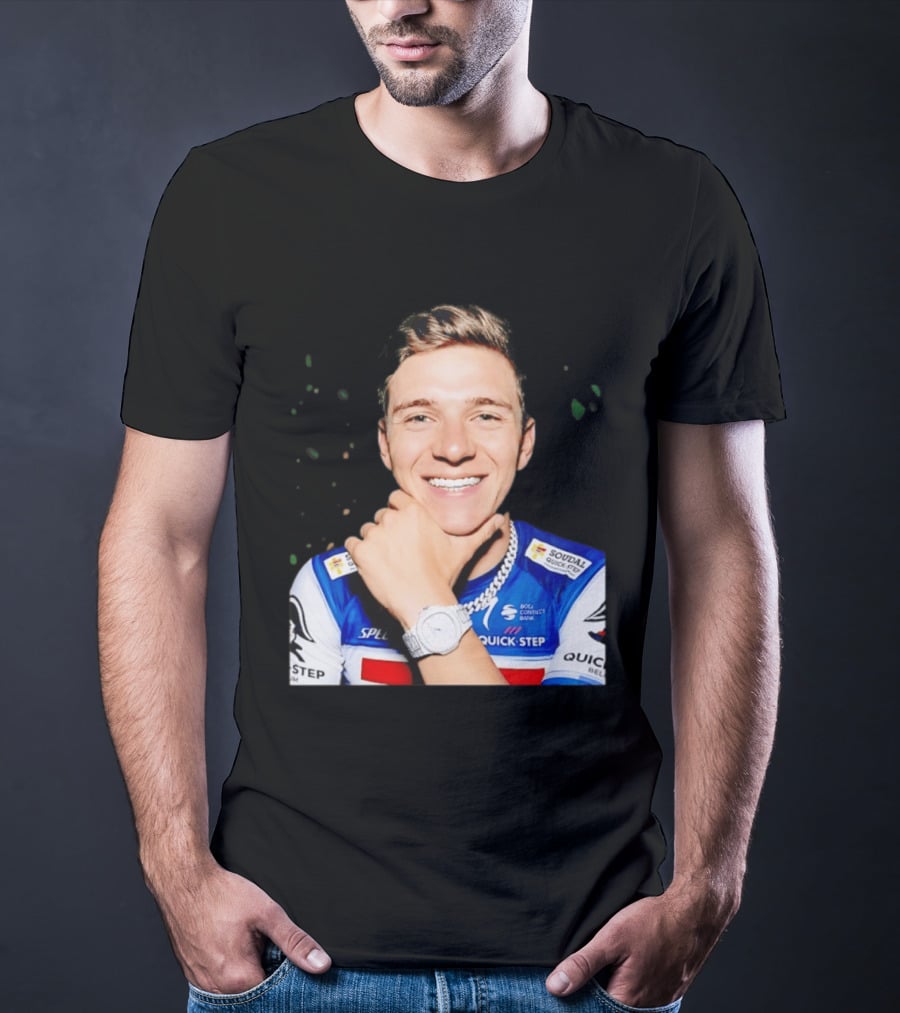 QUICK STEP Alpha Vinyl Remco Evenepoel Diamond Grillz And T-Shirt