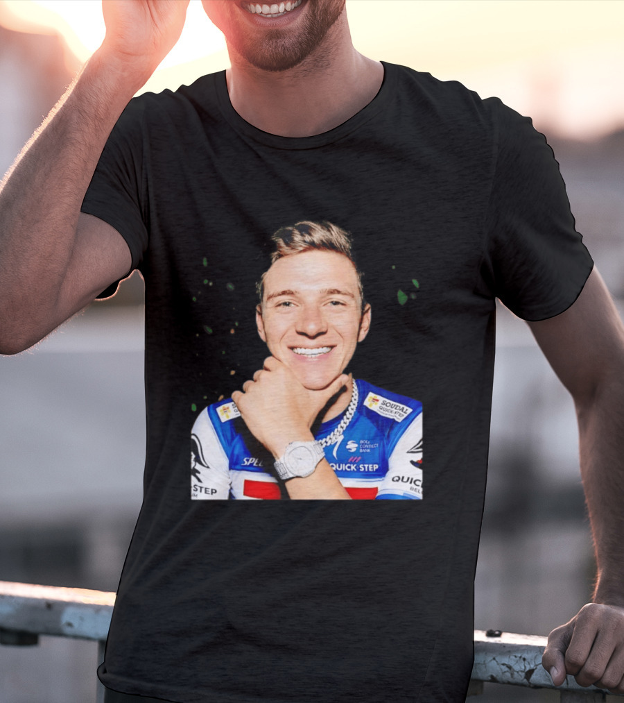 QUICK STEP Alpha Vinyl Remco Evenepoel Diamond Grillz And T-Shirt
