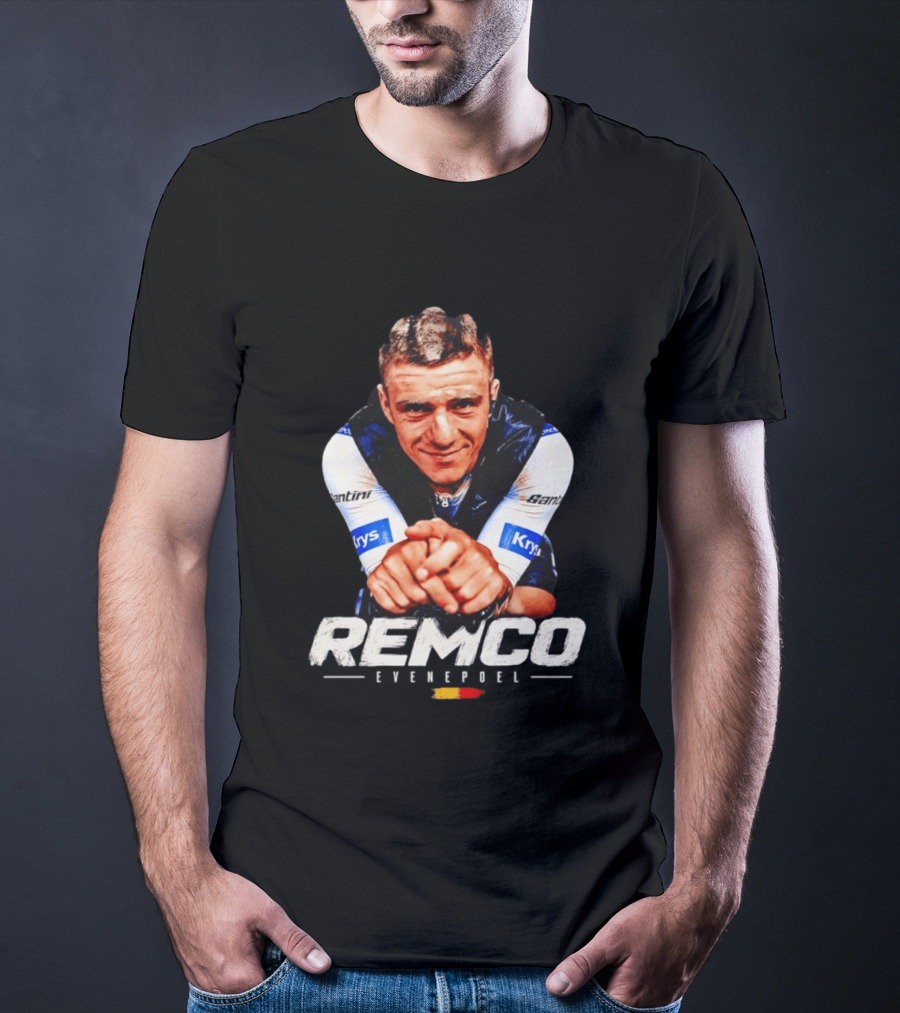REMCO Evenepoel Belgium Cyclist Santini Krys T-Shirt
