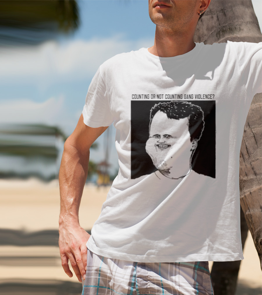Charlie Kirk Counting Or Not Counting Gang Violence T-Shirt