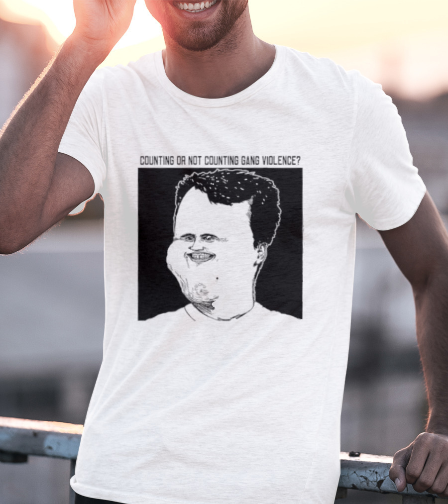 Charlie Kirk Counting Or Not Counting Gang Violence T-Shirt