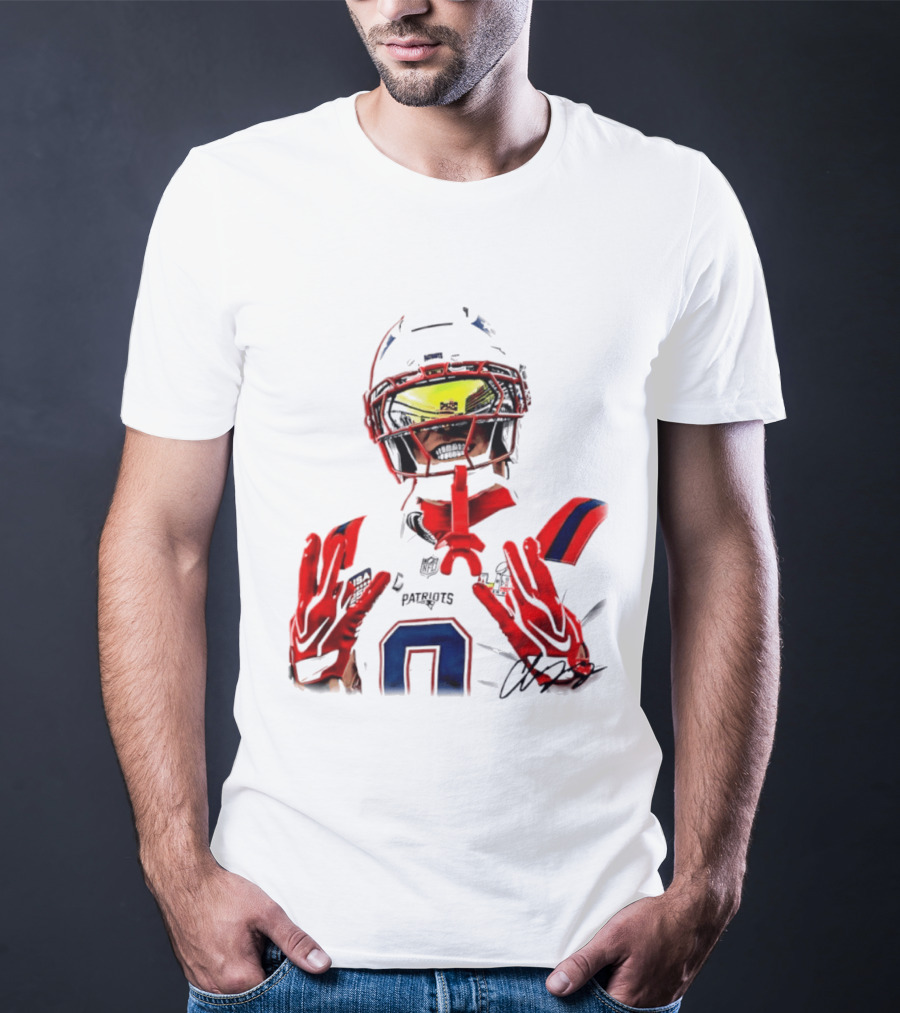 New England Patriots Christian Gonzalez Gonzo Player Number 6 T-Shirt