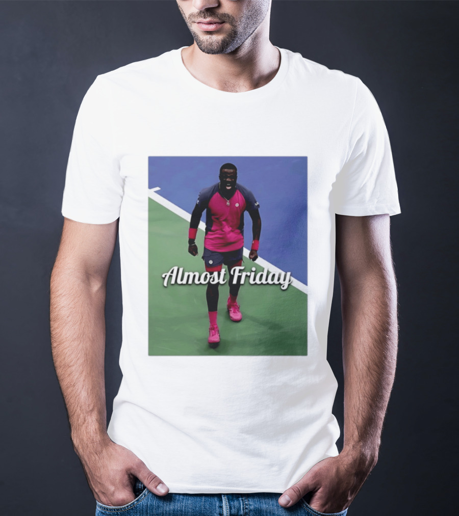 Frances Tiafoe Big FOE Almost Friday Tennis T-Shirt