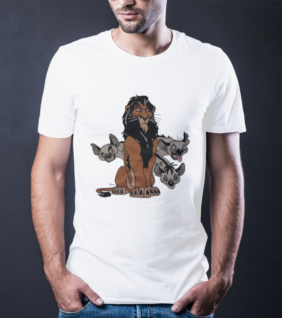 Lion King Scar And Hyenas Troupe T-Shirt