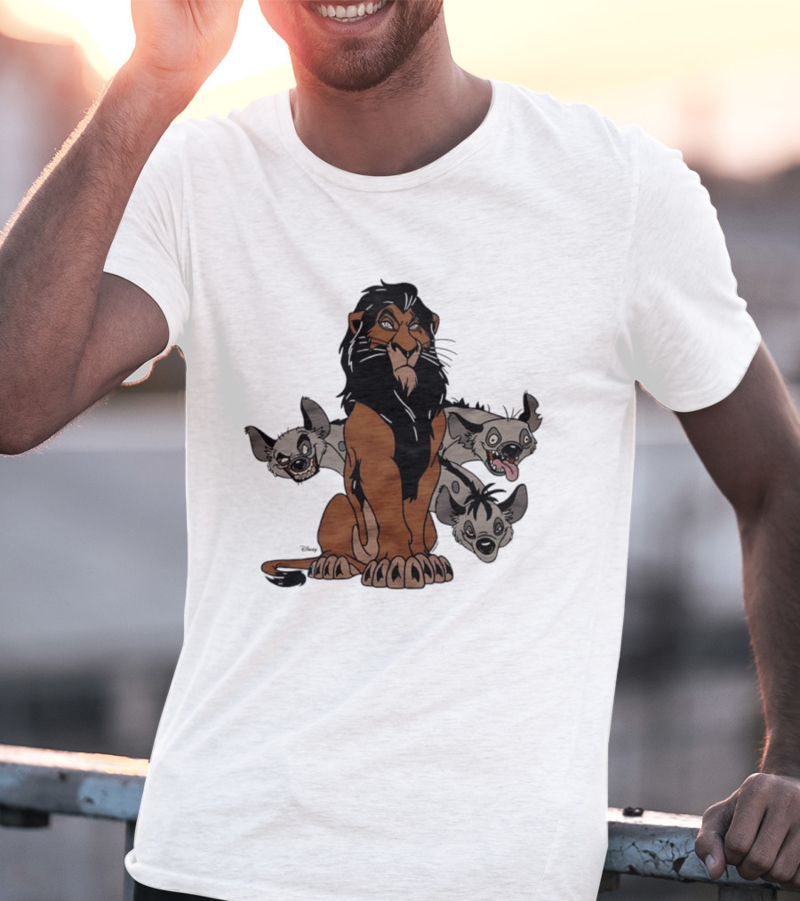 Lion King Scar And Hyenas Troupe T-Shirt