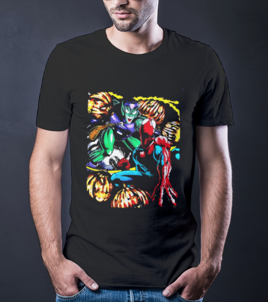 Green Goblin Pumpkin Bombs Marvel Comics T-Shirt