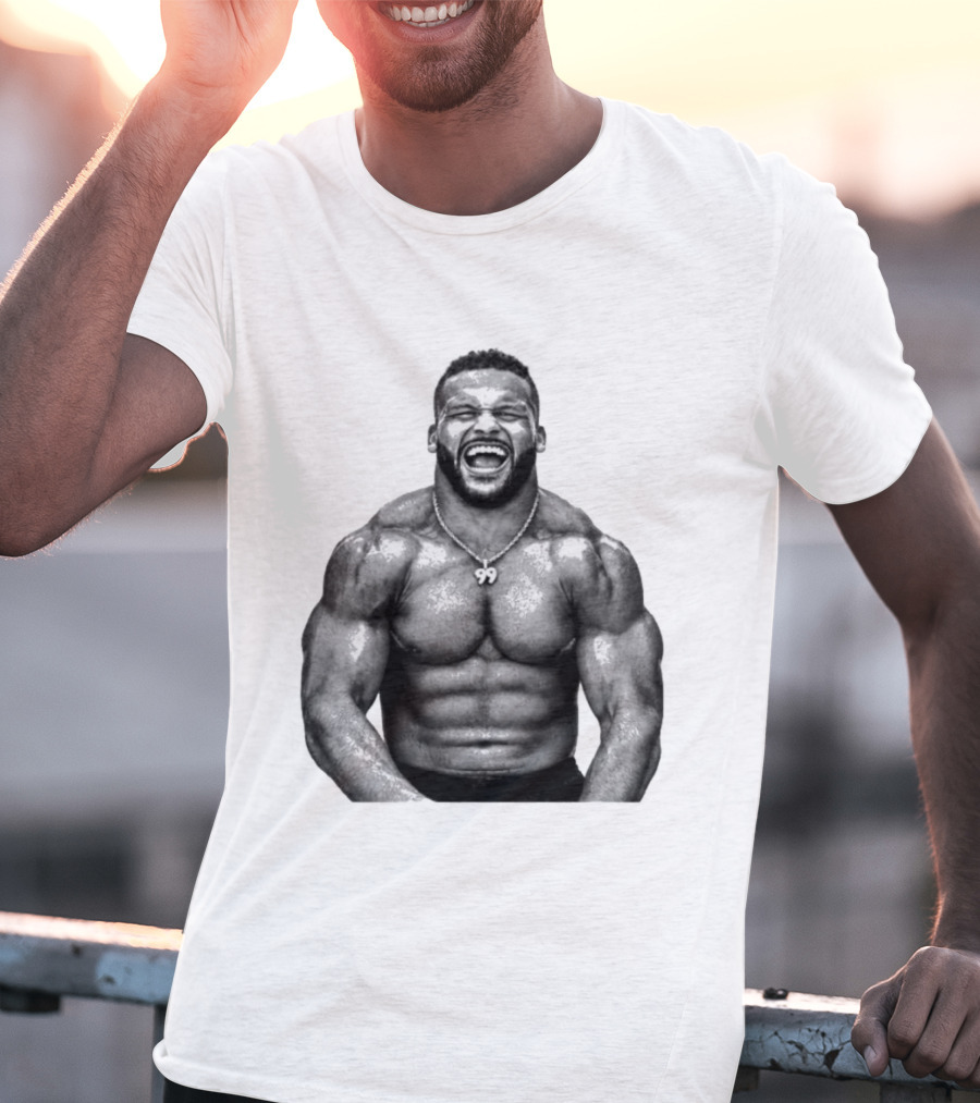 Aaron Donald Muscle Pose No Meme 99 Necklace T-Shirt