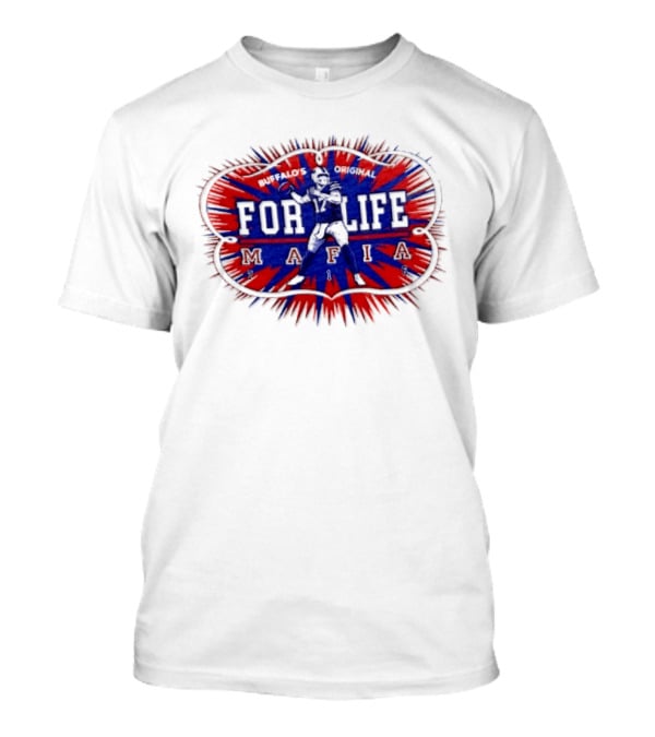 Buffalo Mafia For Life 17 Josh Allen T-Shirt