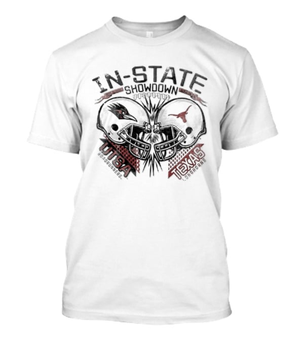 In State Showdown Austin TX Sept 19 2026 UTSA Roadrunners Vs Texas Longhorns T-Shirt