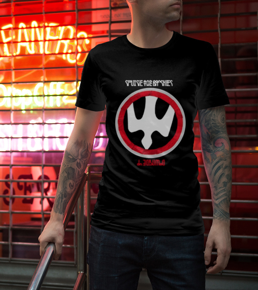 Siouxsie And The Banshees Lullaby Black Trident T-Shirt