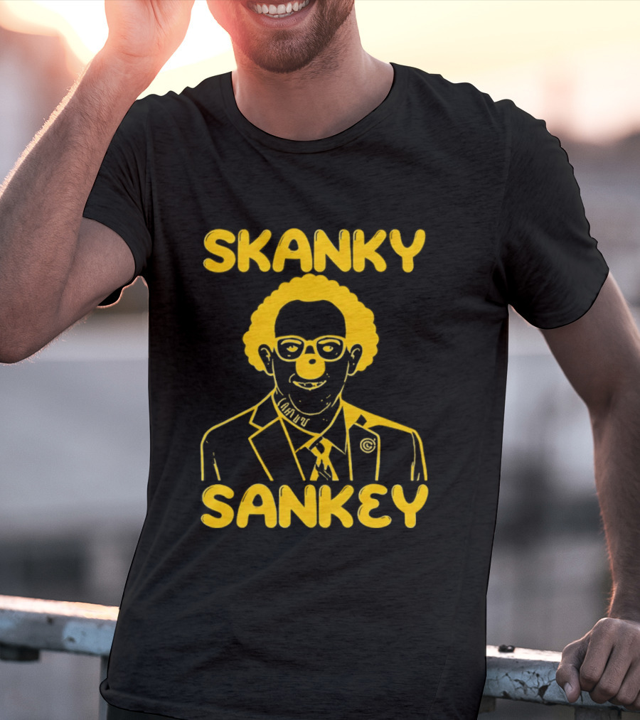 Skanky Sankey LSU Basketball Fan Joke T-Shirt