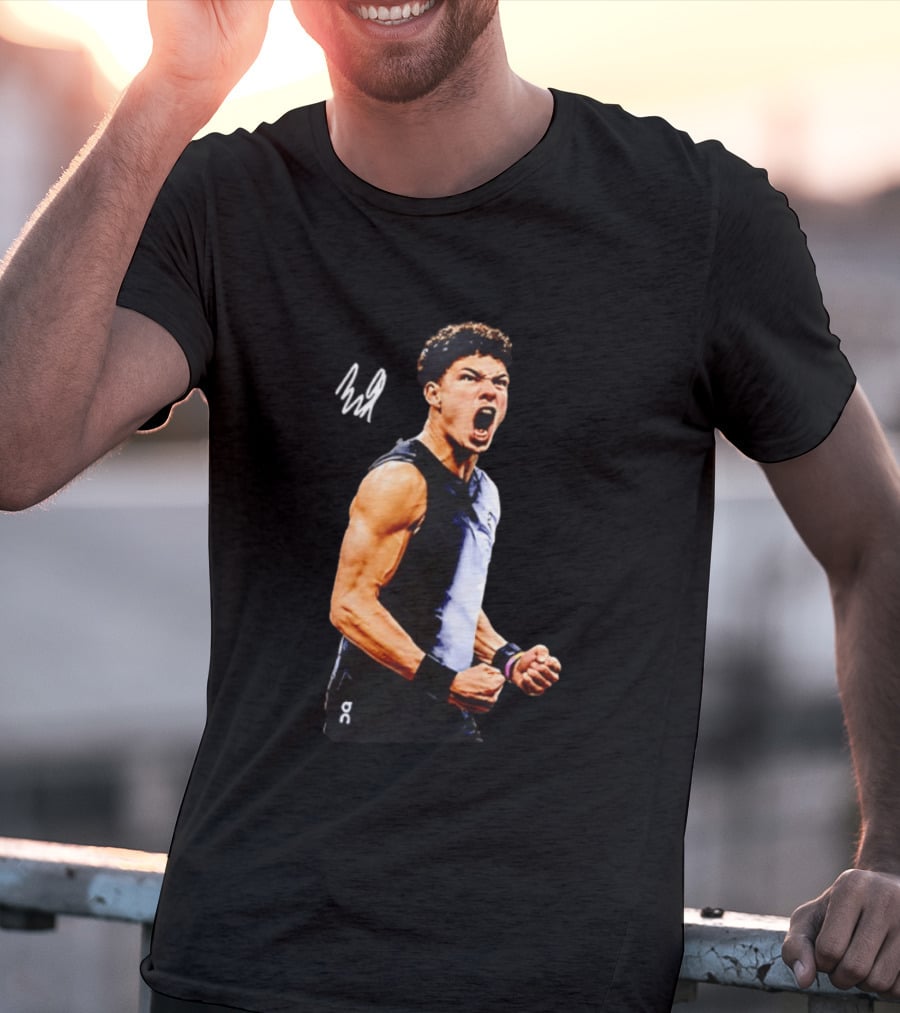Ben Shelton Shock The World Tennis Player On Athletic Performance Motivation T-Shirt