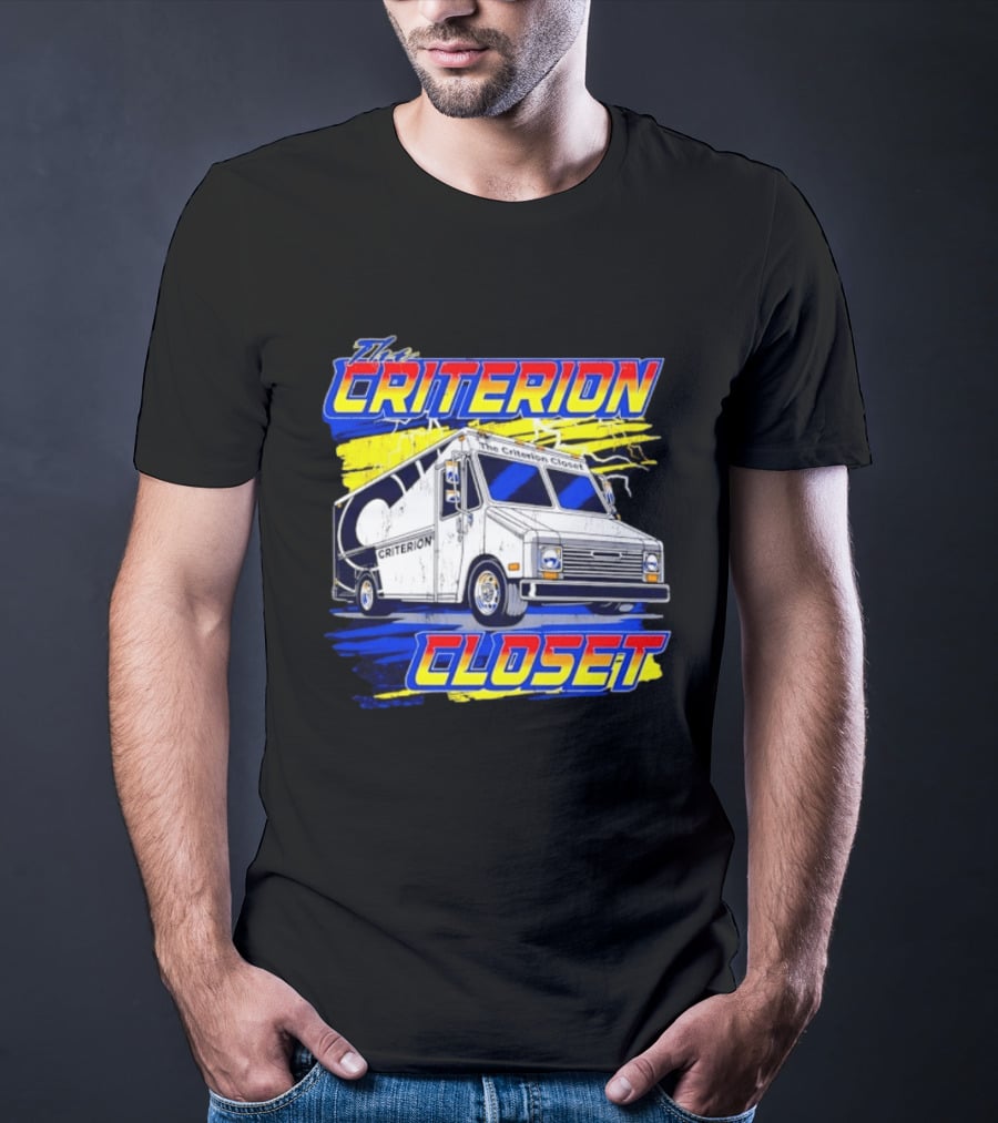 The Criterion Closet Film Movies Cinema Criterion Truck T-Shirt