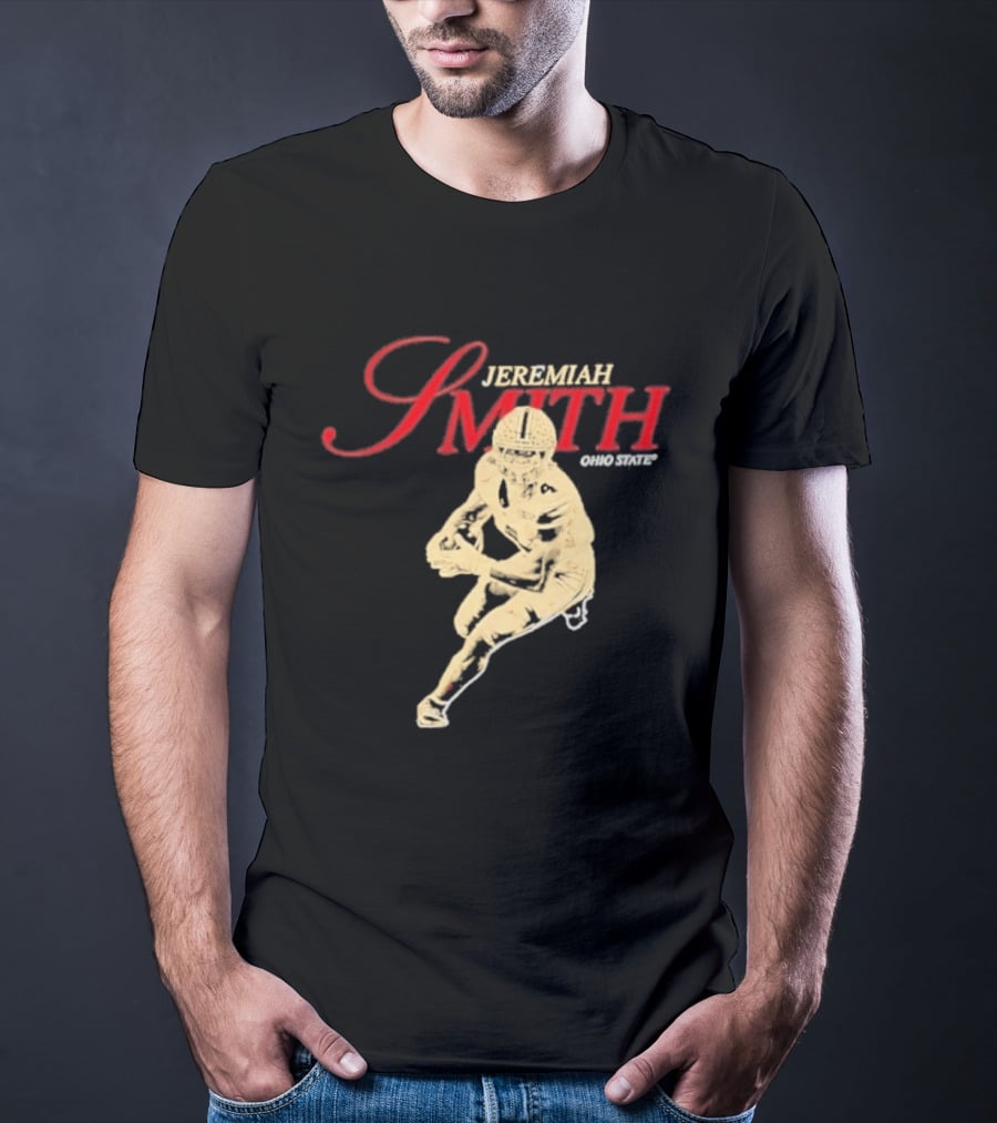 Jeremiah Smith Ohio State Buckeyes Football Athlete T-Shirt