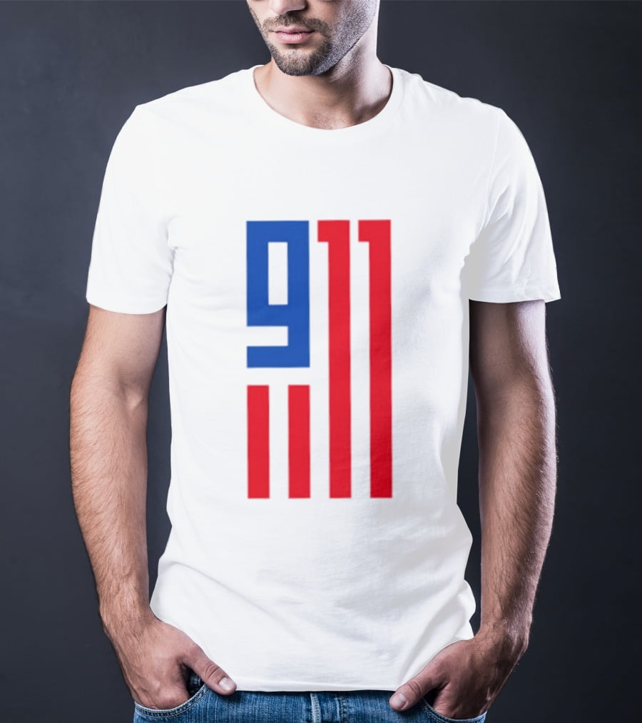 9/11 American Flag USA Patriotic September 11 T-Shirt