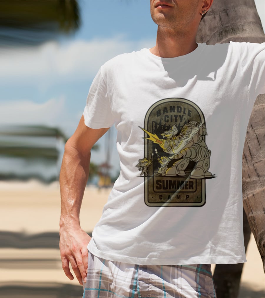 Bandle City Summer Camp League Of Legends Character Battle Scene T-Shirt