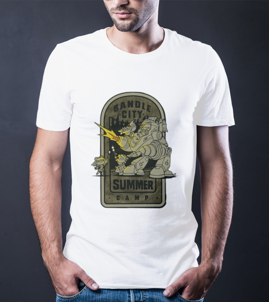 Bandle City Summer Camp League Of Legends Character Battle Scene T-Shirt