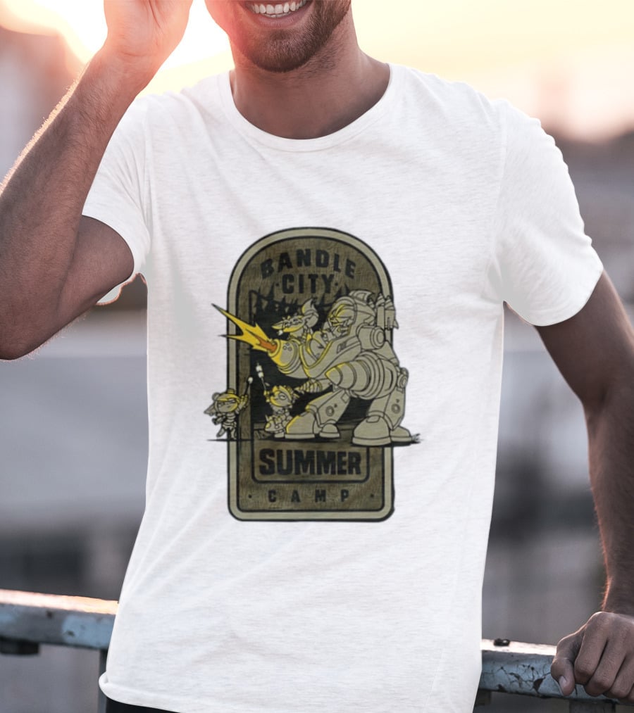 Bandle City Summer Camp League Of Legends Character Battle Scene T-Shirt