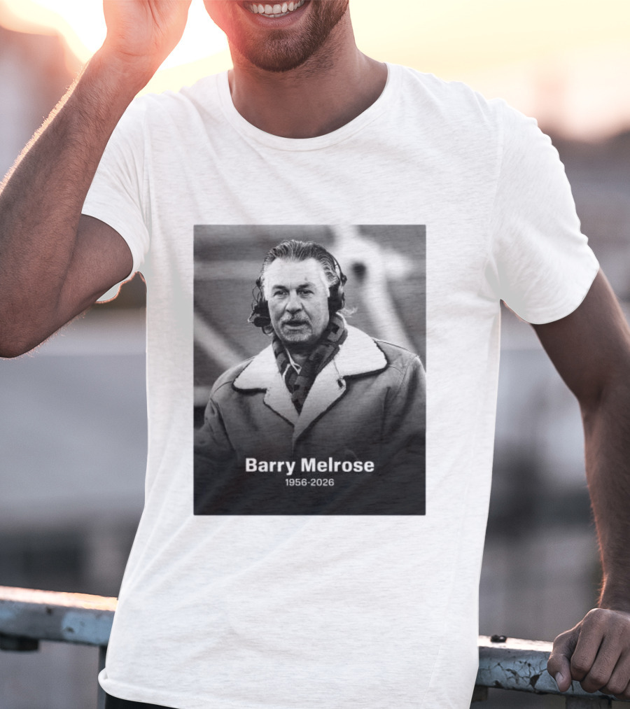 Barry Melrose NHL Player Coach And Analyst 1956 2026 T-Shirt