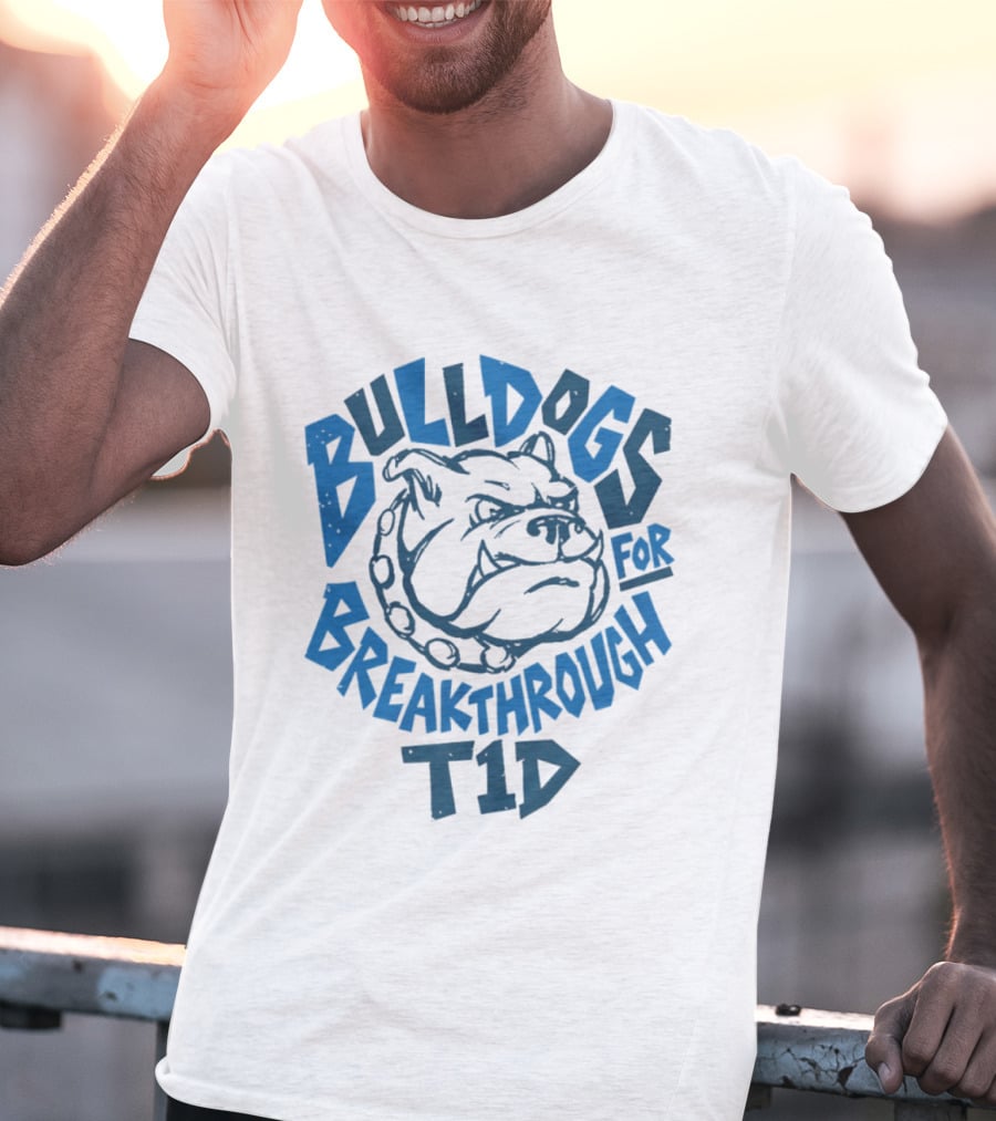 Bulldogs For Breakthrough T1D T-Shirt