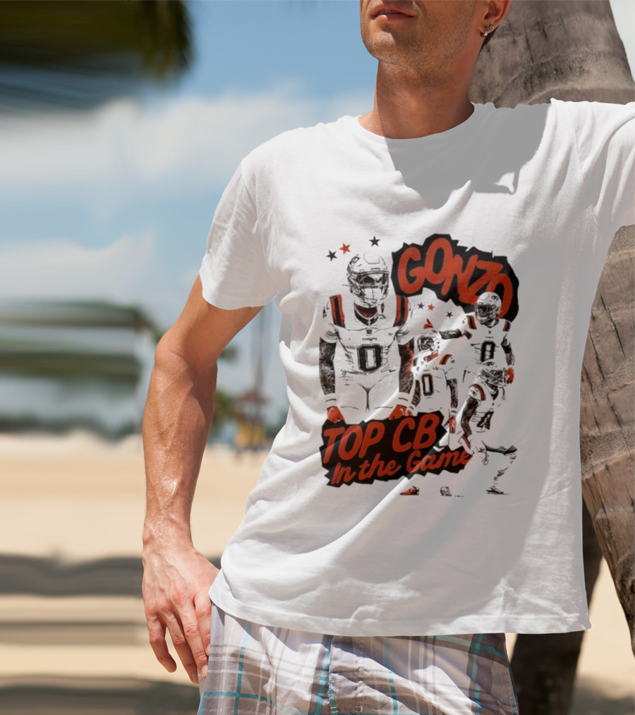 Gonzo Top CB In The Game New England Patriots T-Shirt