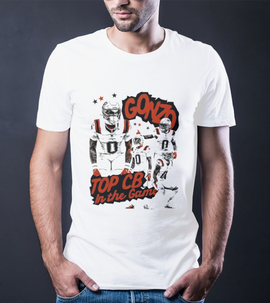 Gonzo Top CB In The Game New England Patriots T-Shirt