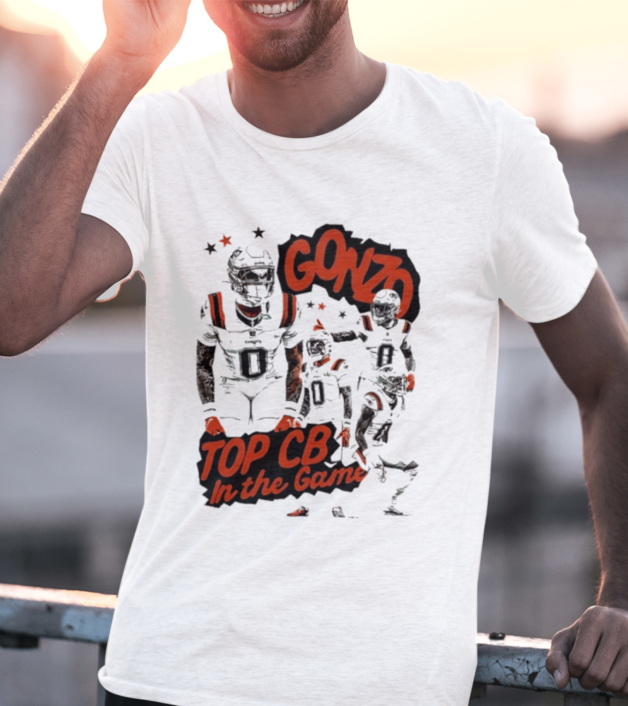 Gonzo Top CB In The Game New England Patriots T-Shirt