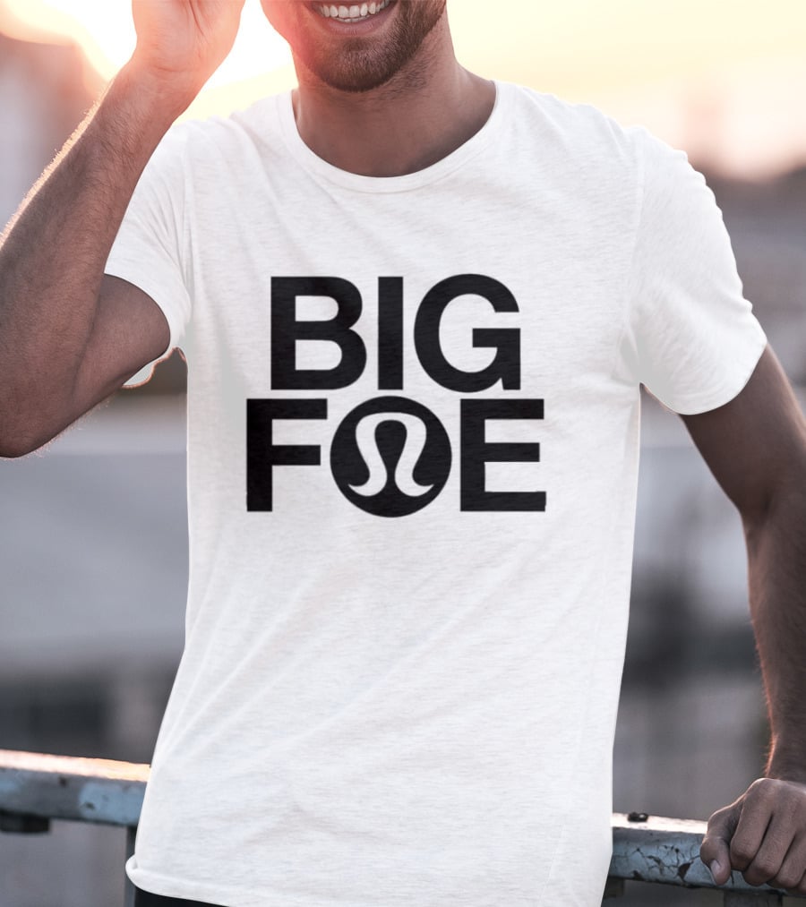 Frances Tiafoe BIG FOE Lululemon Collaboration Reprinted T-Shirt