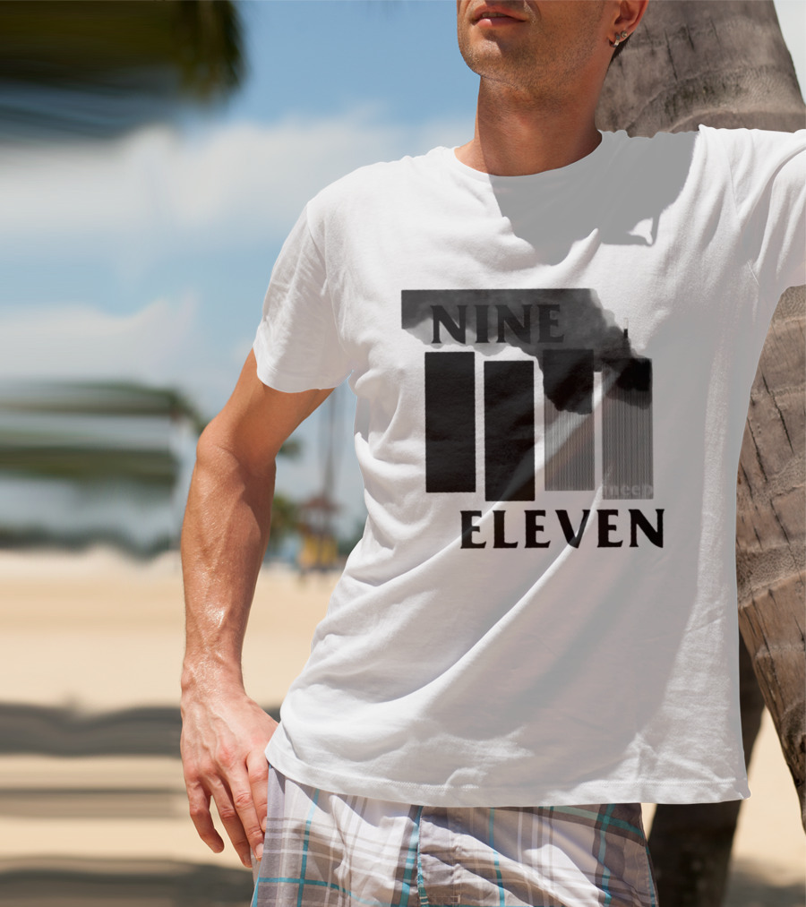 Nine Eleven Meep 9 11 Meme Dark Humor Towers Smoke T-Shirt