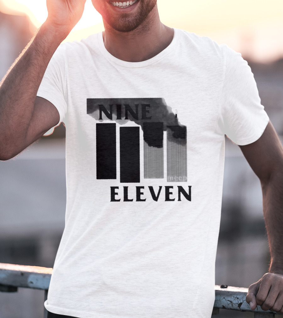 Nine Eleven Meep 9 11 Meme Dark Humor Towers Smoke T-Shirt