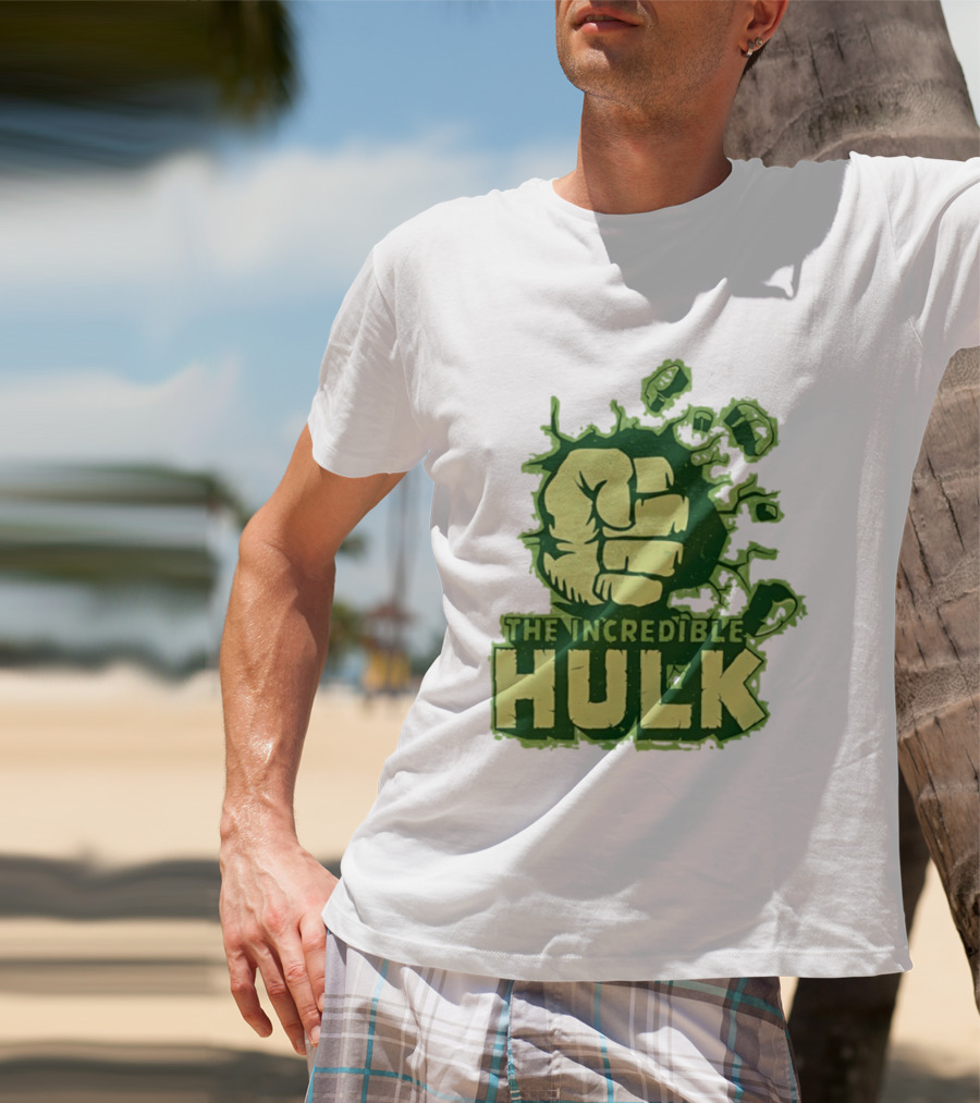 The Incredible Hulk Fist Smash Tunicart T-Shirt