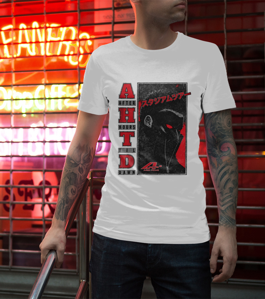 The Weeknd After Hours Til Dawn 2026 Asia Tour Tokyo Japan Pop Up Anime A Asia Tour T-Shirt