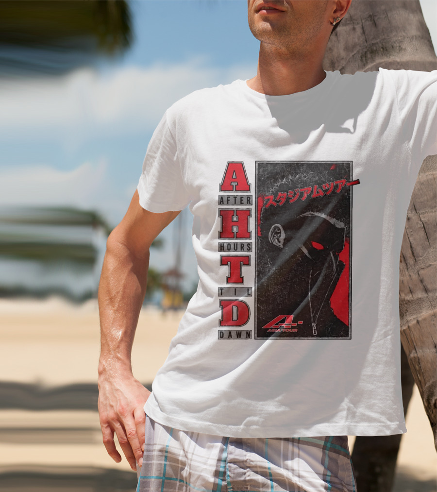 The Weeknd After Hours Til Dawn 2026 Asia Tour Tokyo Japan Pop Up Anime A Asia Tour T-Shirt