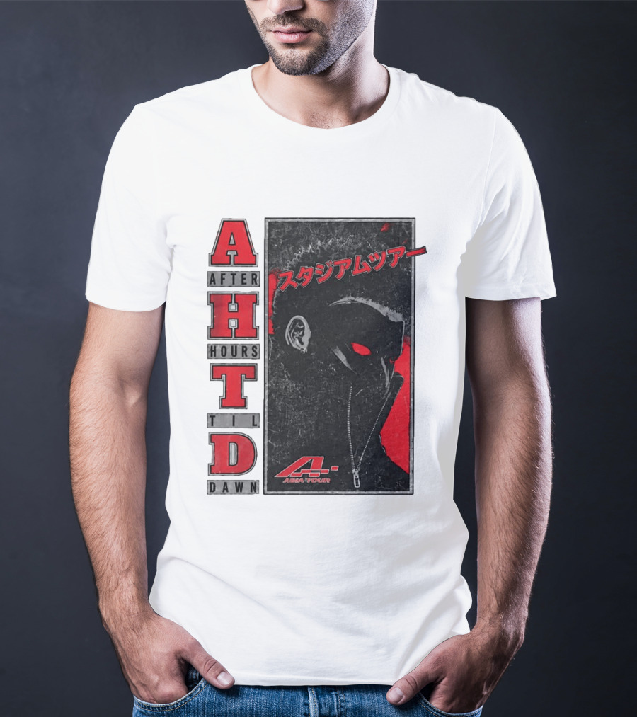 The Weeknd After Hours Til Dawn 2026 Asia Tour Tokyo Japan Pop Up Anime A Asia Tour T-Shirt