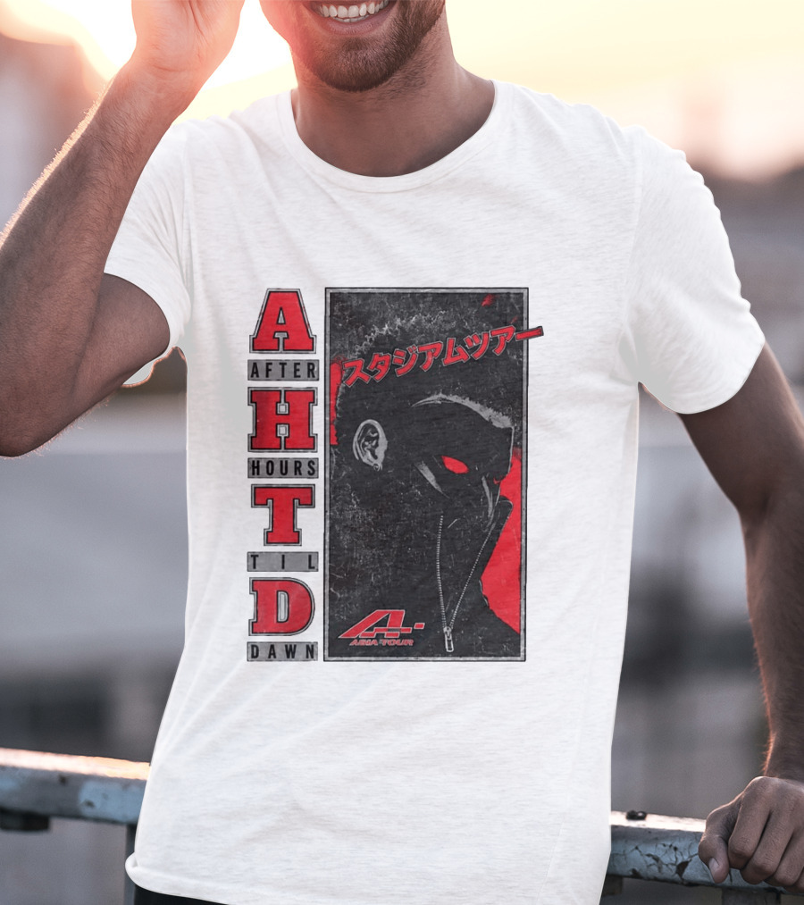 The Weeknd After Hours Til Dawn 2026 Asia Tour Tokyo Japan Pop Up Anime A Asia Tour T-Shirt