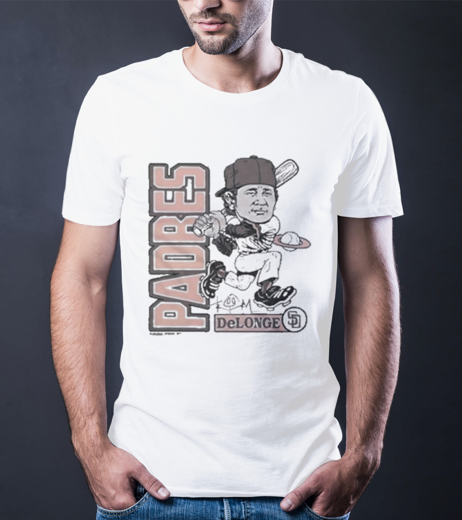 Tts Padres Homage Tom All Star Delonge Baseball Fan T-Shirt