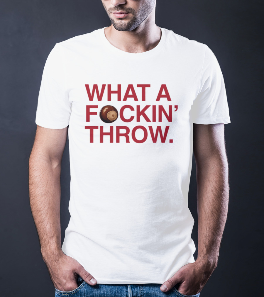 What A Fuckin Throw Elly De La Cruz Baseball T-Shirt