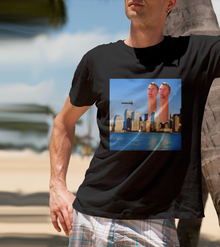 Charlie Kirk These Colors Don't Cum 9/11 Meme Turning Point USA Event T-Shirt