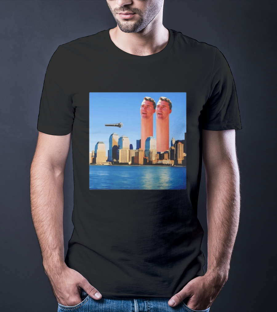 Charlie Kirk These Colors Don't Cum 9/11 Meme Turning Point USA Event T-Shirt