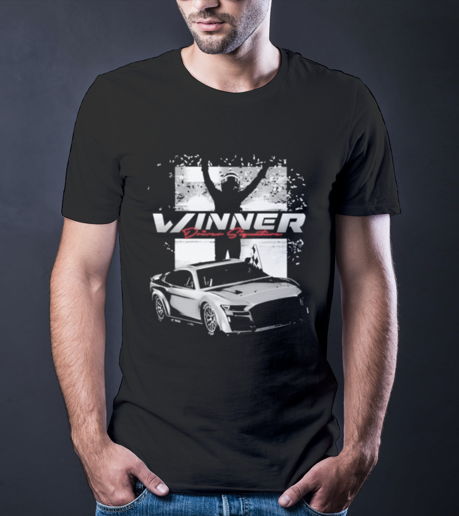 Kyle Larson 2026 Enjoy Illinois 300 Winner Classic Ink Racing T-Shirt
