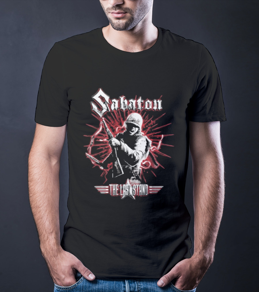 Sabaton The Last Stand Celebrate 10 Years Soldier T-Shirt